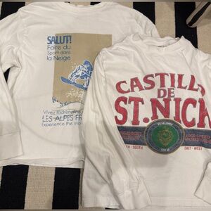 J crew crew cuts long sleeve Pima t shirts (2)